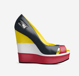 OPEN_TOE PLATFORM WEDGE[Multi Color]