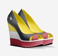 OPEN_TOE PLATFORM WEDGE[Multi Color]