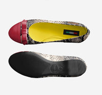 BallerinaFlats_SnakeskinRed