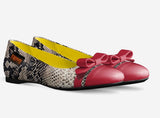 BallerinaFlats_SnakeskinRed