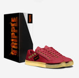 RED/Gold Sole Ankletop