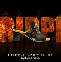MULES_BlackPatent(GOLD Buckle)