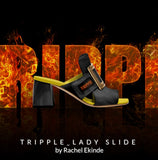 MULES_BlackPatent(GOLD Buckle)