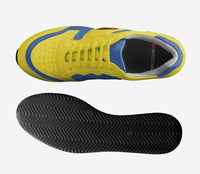 TRIPPLE_Chic Women MustardYellow/Blue Colorblock