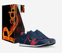 TRIPPLE_Chic MEN NavyBlue/Red ColorBlock